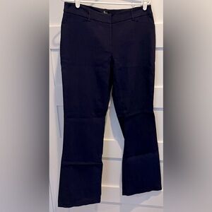 Navy Straight Leg Professional Pant